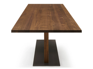 LIAM WOOD - Rectangular solid wood dining table by Riva 1920 - view 3